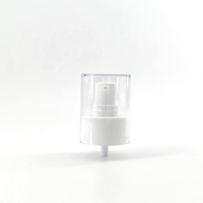 China 24/410 24/35mm Plastic Double Layer Pump Dispenser Behandeling Cap Voor cosmetica Te koop