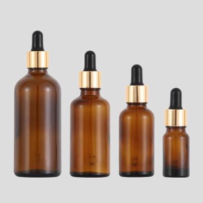 China 2ml 10ml Amber Glass Essential Oil Dropper embotella 30ml 100ml 15ml 20ml 50ml en venta