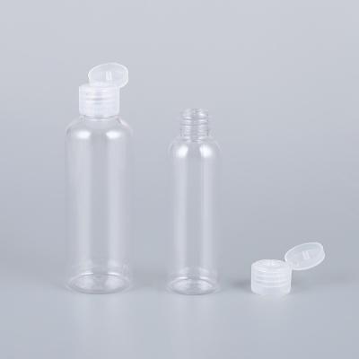 中国 60ml 100mlフリップ上のプラスチックびんはフリップ上の帽子のふたが付いている圧搾のびんをかわいがる 販売のため