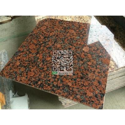 China Modern Chinese Natural Granite Carmen Red Tiles and Stairs and Slabs for sale