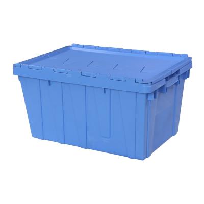 China High Quality Solid Plastic Cargo Crate Box Large Corrugated Plastic Boxes With Lid For Transportation for sale