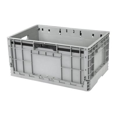 China Cheap price high quality recyclable collapsible folding plastic box for sale for sale