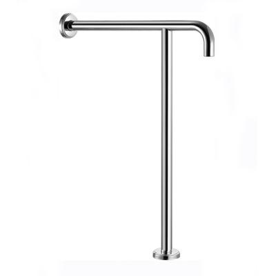 China Modern Cheap T Shaped 304 Stainless Steel Bathroom Handicap Shower Toilet Handle Safety Disabled Grab Bar for sale