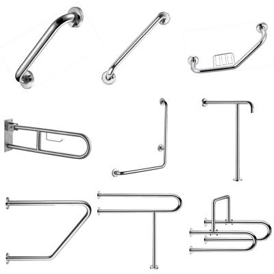 China Modern Wall Mounted Toilet Handicap Shower Handrails Stainless Steel Bathroom Safety Grab Bar For Disabled for sale