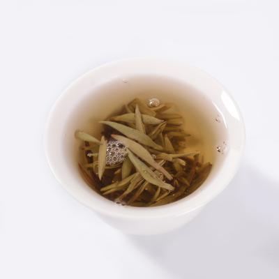 China 90 Degrees Celsius Highest Quality White Tea Cake Water Brew Form Baihaoyinzhen Fragrant Fermented Tea for sale