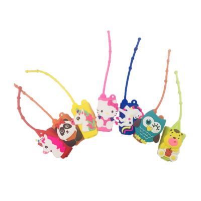 China Factory Direct Selling Soft Most Popular Portable Travel Cartoon Silicone Hand Sanitizer Holder for sale