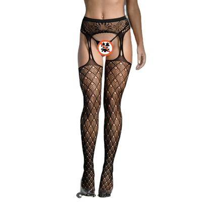 China 2021 NEW fashion sexy jacquard high elasticity breathable comfortable mesh stocking stockings for women for sale