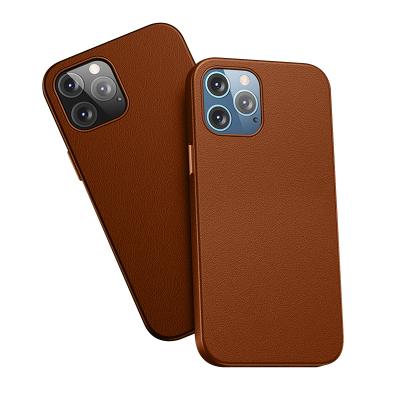 China 2021 Luxury Anti-fall 1:1 Pebble Luxury PU Leather Phone Case For Iphone 12 Pro Max for sale