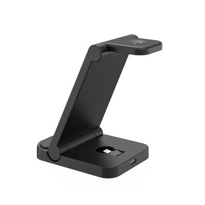 China Popular Magnetic Mobile Phone Trend 3-in-1 Charger Stand Station Magnetic Wireless Dock 15W Fast Charging For iPhone 14 13 12 pro Max for sale