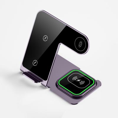 China 3~6mm 3-in-1 Qi wireless charging pad for sale