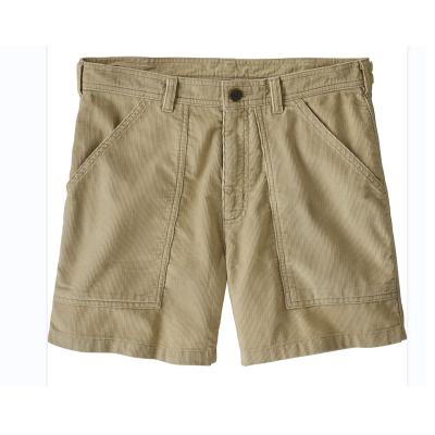 China 2021 New Autumn Cotton Rope Anti-wrinkle 6 Inch Corduroy Utility Shorts Businessman Golf Shorts Winter for sale