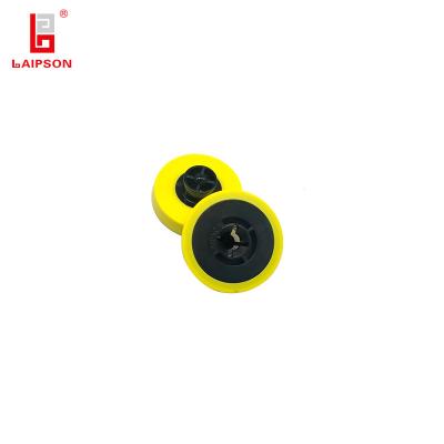 China Laipson Waterproof LF HDX RFID Round Cattle Goat Ewe Ear Tag For Farm Tracking for sale