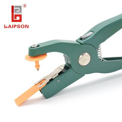 China Het roestvrije Groene het Oormerkinstrument Plier van de Schapenkoe verstrekte 240mm X 50mm X 20mm Te koop