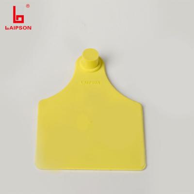 China Closed Head Uhf Cattle Tags , Rfid Ear Tags For Cattle 860-960mhz ISO1800-6c for sale