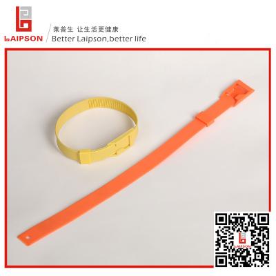 China Rfid-Kuh-Hals-Kragen Größe TPU langer, Kuh-Hals-Gurt-Gewohnheit, die 750mm*30mm aufprägt zu verkaufen