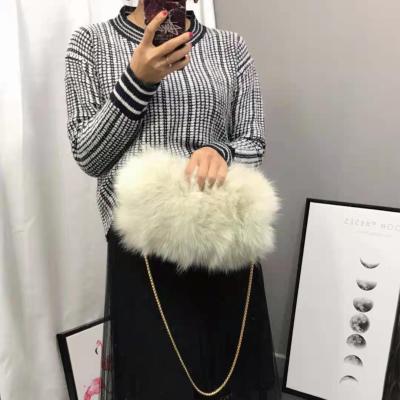 China Fashion Fashion Wallet Purse Rose Fur Leather Sailor Bag for sale