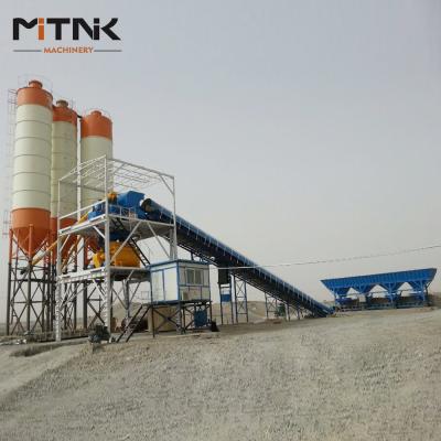 China HZS75 Concrete Mixer Batching Plant for sale