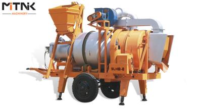 China SLHB-8 Double Drum Mobile Asphalt Plant For Sale for sale