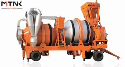 China SLHB-20 Double Drum Mobile Intermittern Asphalt Plant for sale