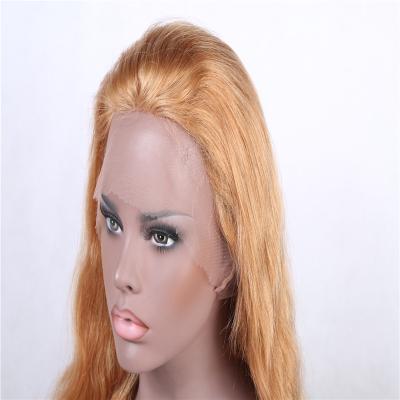 China Water Wave Human Hair Full Lace Wig With 5x5 Silk Top In Skin Front Thin Perimeter for sale