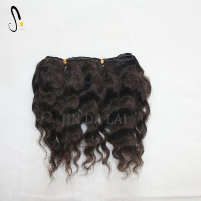 China Dark Brown Silky Straight Cheap Price Wave Angola Mohair Soft Curly Wefts Extension For Dolls for sale