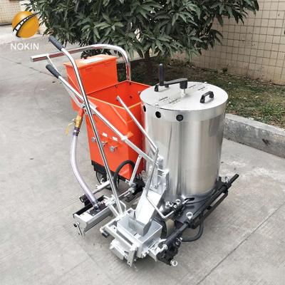 China Single Cylinder Hydraulic Double Road Gun Thermoplastic Paint Construction Works 3 Years Online Factory Support for sale