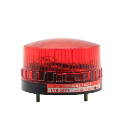 China Plastic Round LTE-3071 Strobe Alarm Warning Light LTD3071 Mini Xenon Warning Light for sale