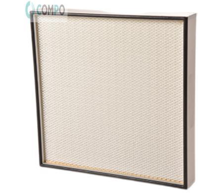 China Cleanroom mini pleated filter for hospital cleanroom H13 for sale