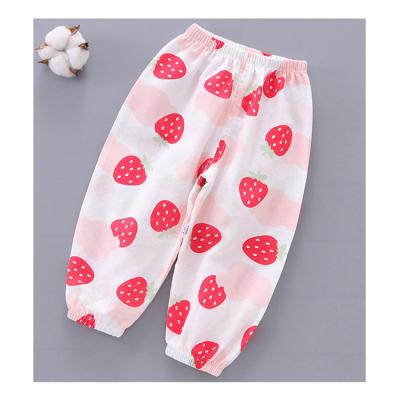 China Anti-pilling Children's Anti-mosquito Pants Spring Summer Infant Air Conditioning Pants Boys Girls Lantern Baby Casual Pants for sale