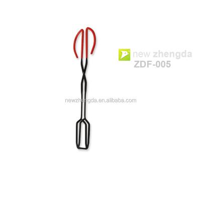 China High Quality Barbecue Accessories Non-Stick Easily Cleaned Charcoal Tongs for sale