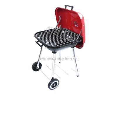 China 2022 Sale Height Adjustable Hot Outdoor Picnic BBQ Stove Portable Folding Charcoal BBQ Grill for sale