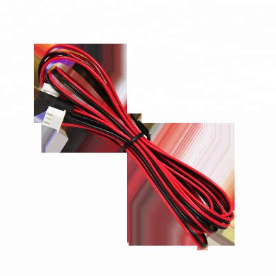 China Electronic jst from 3pin thermistor extension cable assembly to 2pin molex connector for sale