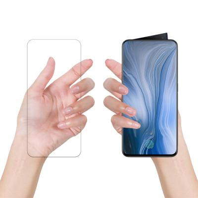 China Veeturbo 9H HD 0.33mm Full Tempered Glass 3D Curved Premium Full Clear Screen Protector For OPPO Reno for sale