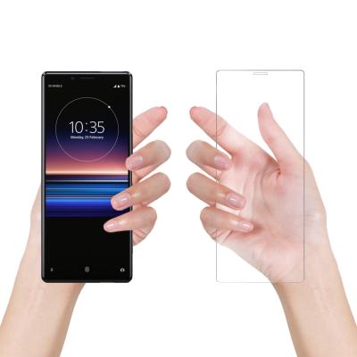 China Veeturbo Wholesale 9H 0.33mm High Clear Curved High Clear Xperia 5 Screen II Premium Full Protector For Sony Xperia 1 for sale