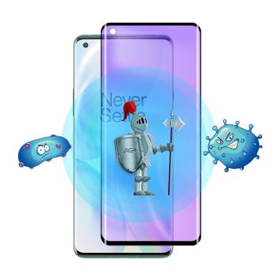 China Anti Bacterial 2021 New Technology 99.99% Anti Bacterial Blue LightRay Anti Radiate Premium Mobile Phone Protective Film For OnePlus 8Pro for sale