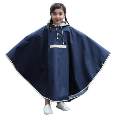 China Bachelor Waterproof Clothing Kids Rain Coat Fashion Poncho Increasing Rain Coat Climbing Student for sale