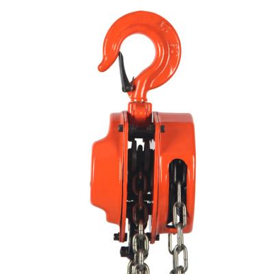 China Manual Lifting Equipment Chain Block 1 Year Warranty With Grade 80 Load Chain HSZ-B for sale