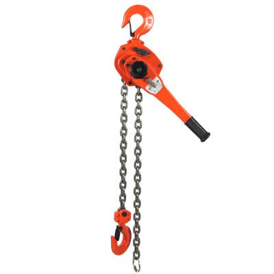 China Hoisting Goods Pulling Hoist Lever Block 0.75Ton 3ton 6 Ton Chain Pulley Block Factory Price Low Winch Lever 1.5 Ton 1.5 Meter for sale