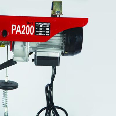 China Garment shops mini 150kg 300kg pa400 pa500 pa700 pa800 pa1000 machine portable electric lifting hoists for sale