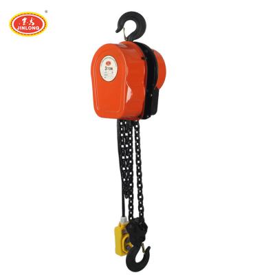 China Construction Hoist Chain Block Multifunctional Endless Motor 5 Ton Electric Chain Hoist With Double Hook for sale