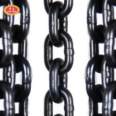 China Lifting chain factory producing 4.6mm 6mm hand chain 5mm, 8mm, 10mm lifting chain grade 80 welded chain for sale