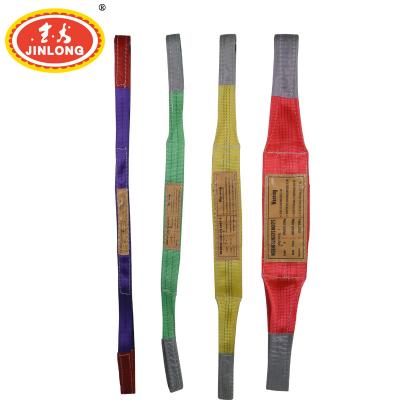 China Polyester Lifting Goods Belt Webbing Sling Lifting Roll for sale