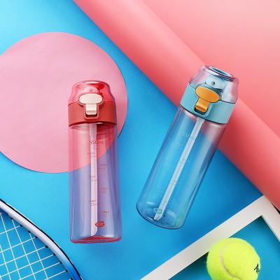 China Eco Friendly Viable Bpa Free Drinking Reusable Plastic Bottled Water Tritan Gym Sport Customized for sale