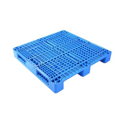 China Wholesale Plastic Pallet Supplier Warehouse Single Faced Recycled Plastic Pallet 1200X1200 for sale