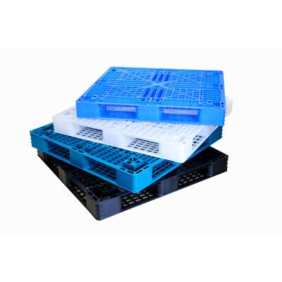 China Reliable China Wholesale Plastic Supplier Warehouse Single Faced Stackable Plastic Pallet for sale