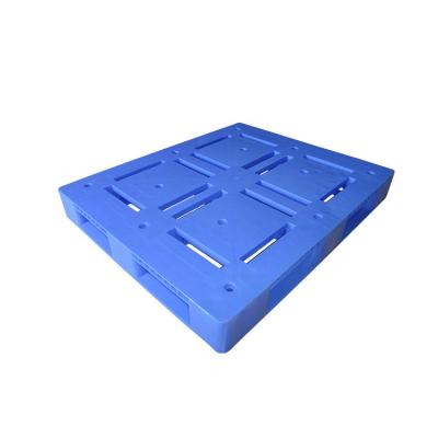 China 5 Single Faced Anti-Slip Plastic Dots Open Deck Pallet Industrial Pallet 1200X1000X150 Mm Runners for sale