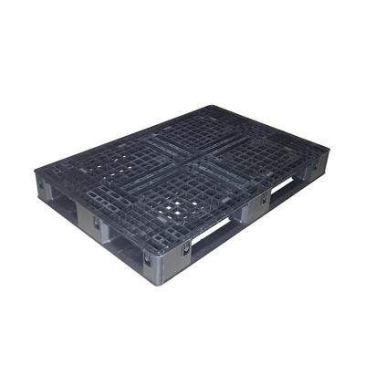 China Export Singapore Warehouse Single Faced Plastic Pallet Recycled HDPE Plastic Pallet for sale