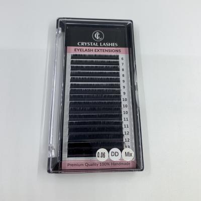 China Long Natural Crystal Lashes Best Selling In Chicago 2021 New Arrivals Trending Blend 6-14 Products for sale