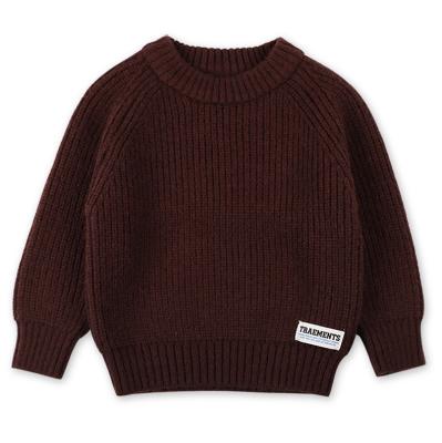 China Anti-Shrink Anti-Shrink Custom Designs Baby Knitted Sweater Baby Boy Sweater Color Combination Sweater for sale