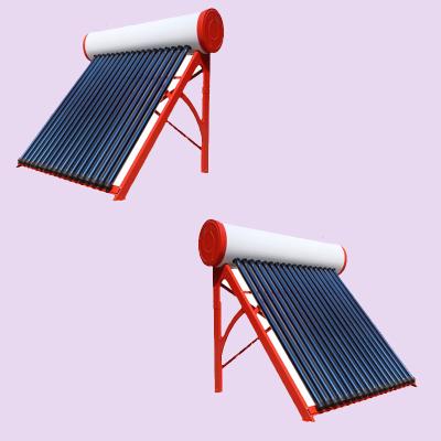 China Hotel Price High Tech Electric Water Heater Al Evacuated Tube Solar Water Heater Solar Heater for sale